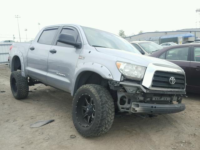 5TBDV54168S520305 - 2008 TOYOTA TUNDRA CRE SILVER photo 1