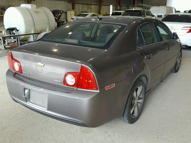 1G1ZC5EU5BF118786 - 2011 CHEVROLET MALIBU 1LT 棕色 照片 4