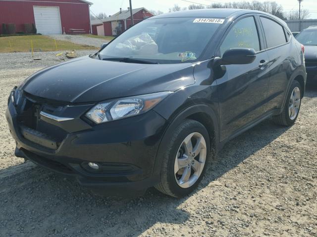 3CZRU6H59HM715053 - 2017 HONDA HR-V EX BLACK photo 2