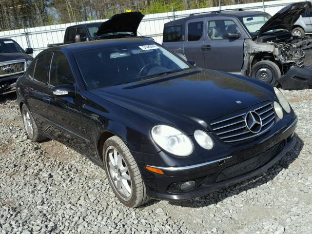 WDBUF70J04A586859 - 2004 MERCEDES-BENZ E 500 BLACK photo 1