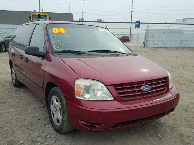 2FMZA51624BA32968 - 2004 FORD FREESTAR S RED photo 1