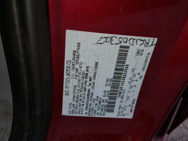 2FMZA51624BA32968 - 2004 FORD FREESTAR S RED photo 10