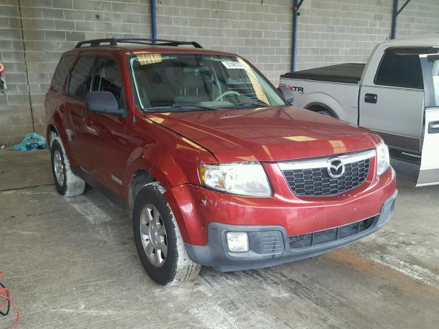 4F2CZ02Z38KM30510 - 2008 MAZDA TRIBUTE I BURGUNDY photo 1