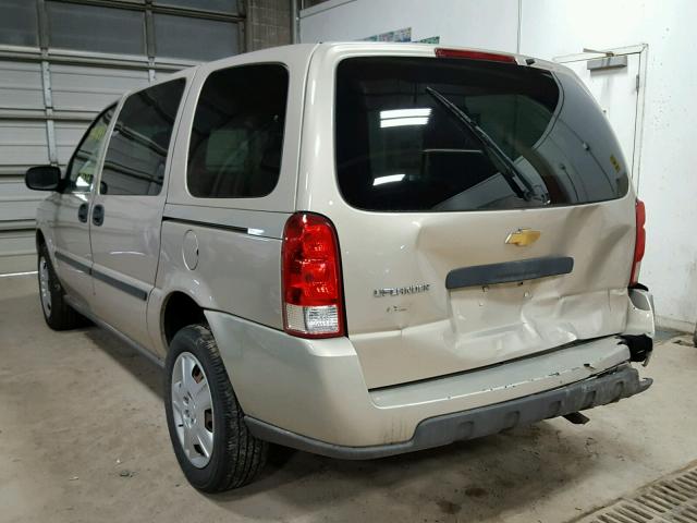 1GNDV13W47D203265 - 2007 CHEVROLET UPLANDER TAN photo 3