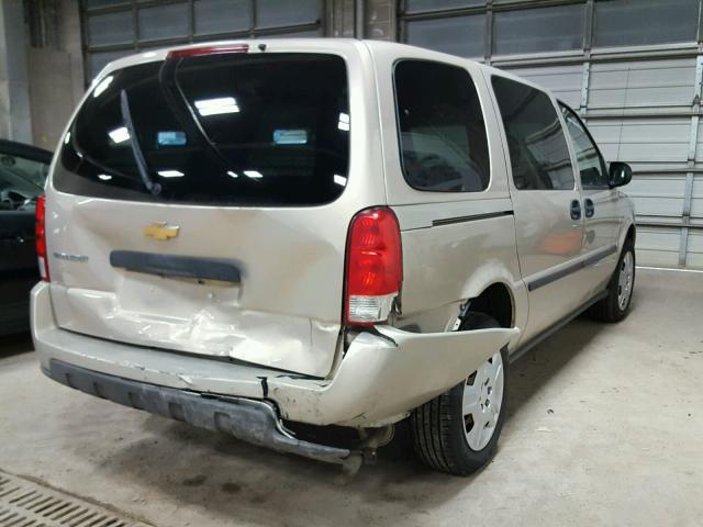 1GNDV13W47D203265 - 2007 CHEVROLET UPLANDER TAN photo 4