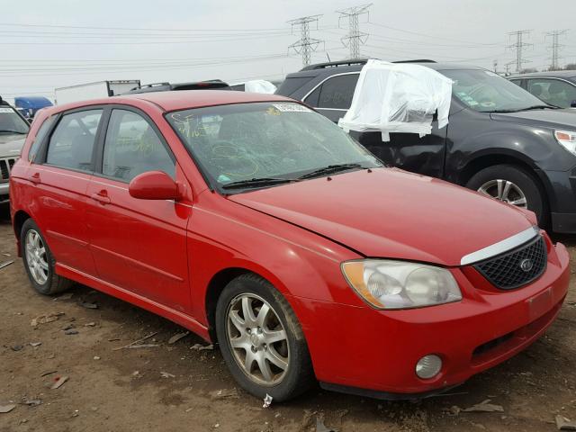 KNAFE161165325329 - 2006 KIA SPECTRA5 RED photo 1