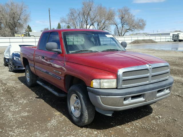 3B7HF13Z4WG155978 - 1998 DODGE RAM 1500 RED photo 1