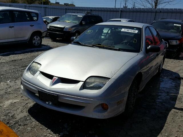 3G2JB52402S240354 - 2002 PONTIAC SUNFIRE SE SILVER photo 2