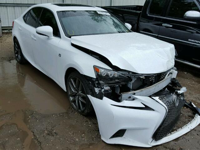 JTHBF1D27E5016956 - 2014 LEXUS IS 250 WHITE photo 1