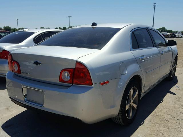 1G1ZC5EU0CF327774 - 2012 CHEVROLET MALIBU 1LT 银色 照片 4