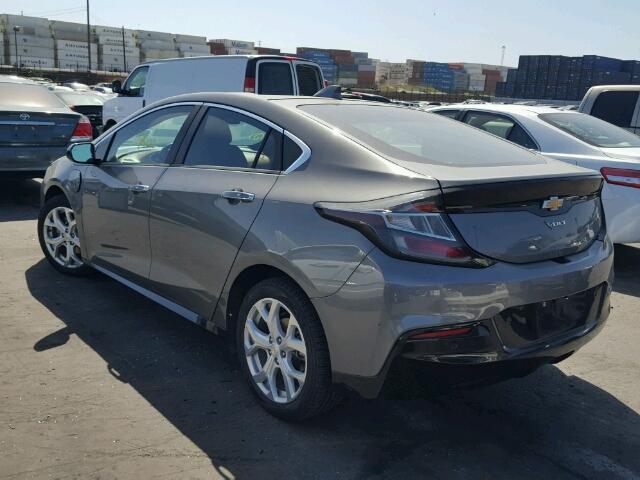 1G1RD6S57HU107907 - 2017 CHEVROLET VOLT PREMI GRAY photo 3