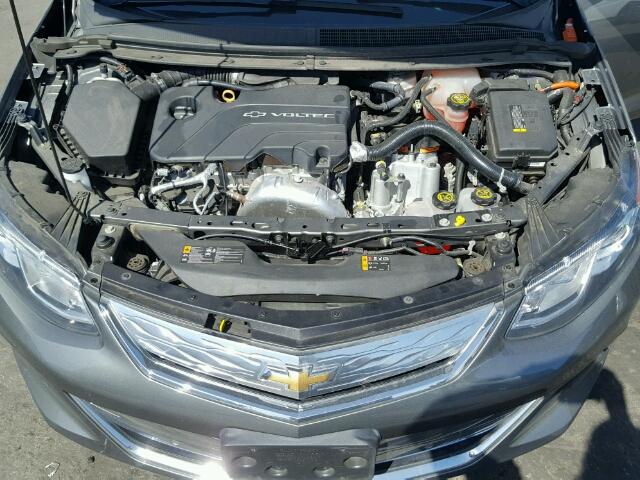 1G1RD6S57HU107907 - 2017 CHEVROLET VOLT PREMI GRAY photo 7