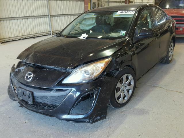 JM1BL1UF9B1426254 - 2011 MAZDA 3 I BLACK photo 2