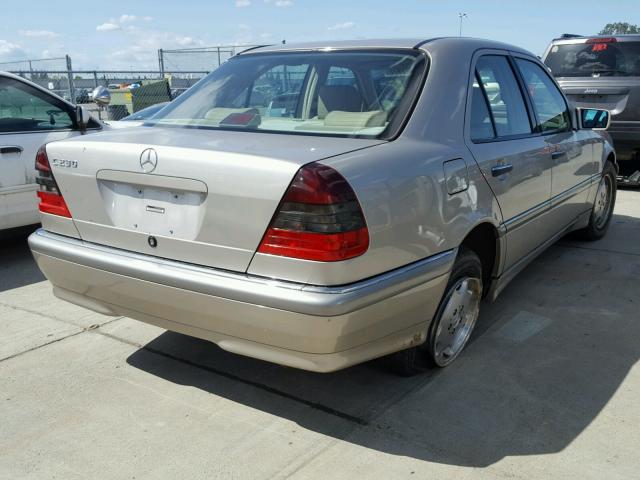 WDBHA23G8WA631682 - 1998 MERCEDES-BENZ C 230 GOLD photo 4