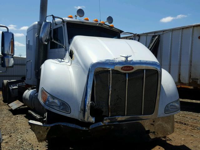 1XPHD49X3ED235148 - 2014 PETERBILT 386 WHITE photo 1