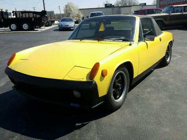 4712902969 - 1971 PORSCHE 914 YELLOW photo 2