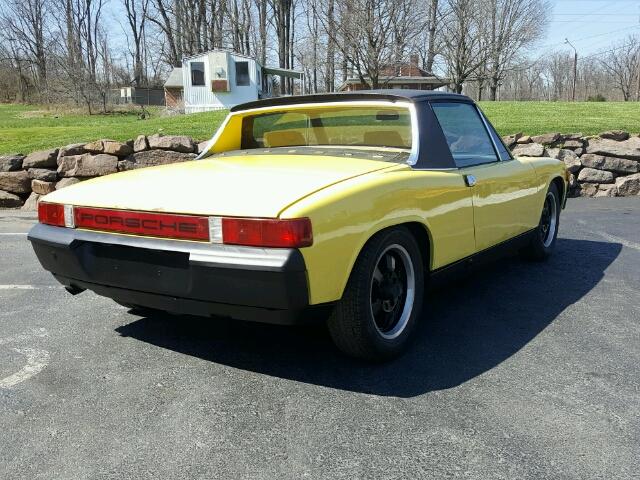 4712902969 - 1971 PORSCHE 914 YELLOW photo 4