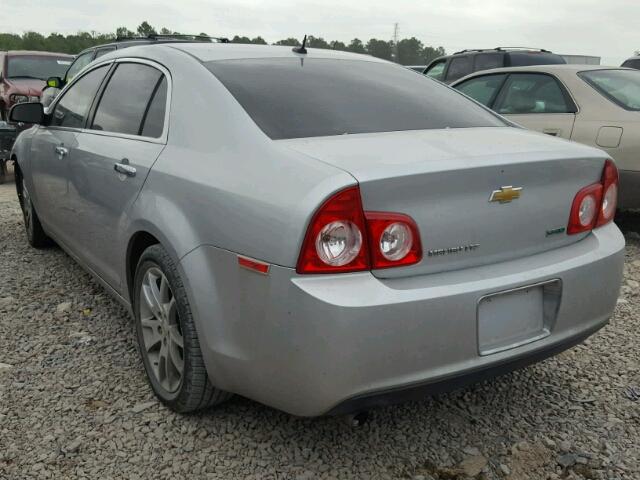 1G1ZE5EU3BF371793 - 2011 CHEVROLET MALIBU LTZ 银色 照片 3