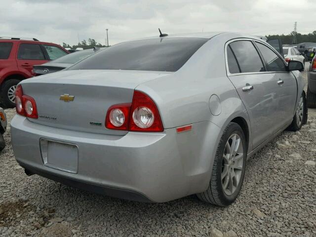 1G1ZE5EU3BF371793 - 2011 CHEVROLET MALIBU LTZ 银色 照片 4