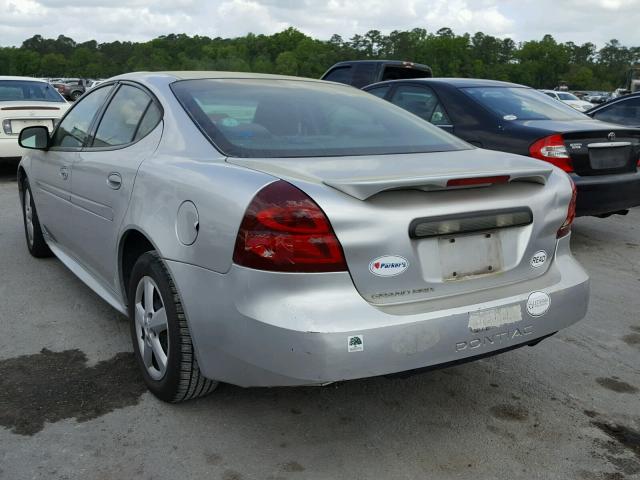 2G2WP522851177168 - 2005 PONTIAC GRAND PRIX SILVER photo 3