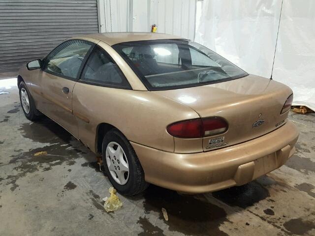 1G1JC1249W7112192 - 1998 CHEVROLET CAVALIER B GOLD photo 3