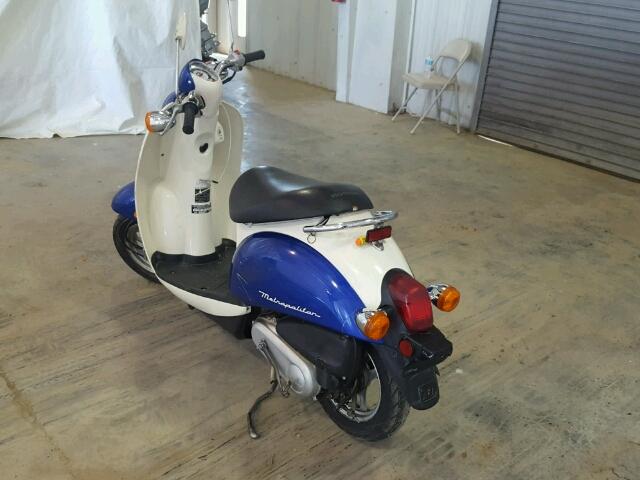 JH2AF60087K504792 - 2007 HONDA CHF50 BLUE photo 3