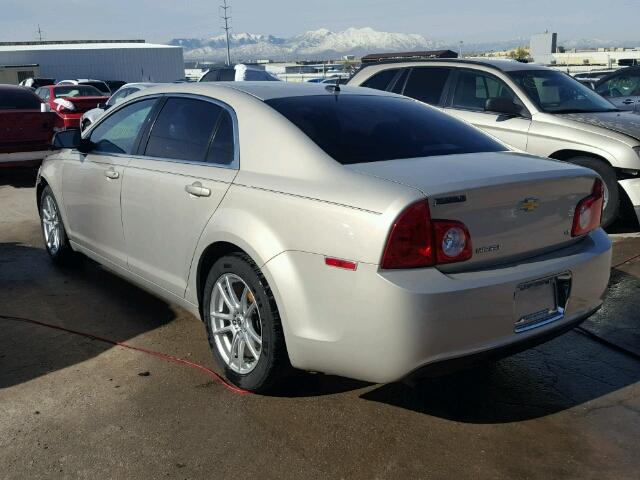 1G1ZG57B394203342 - 2009 CHEVROLET MALIBU LS 金色 照片 3