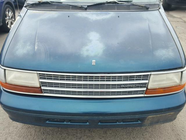 2P4GH2538RR719162 - 1994 PLYMOUTH VOYAGER GREEN photo 7