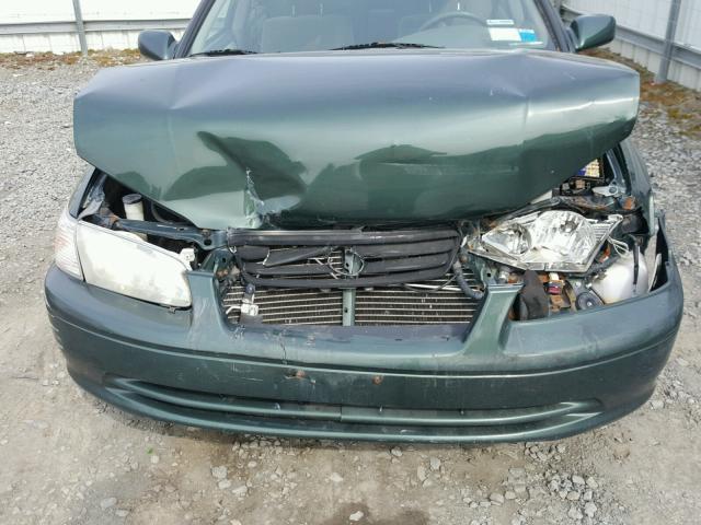 4T1BG22K51U024864 - 2001 TOYOTA CAMRY CE GREEN photo 7