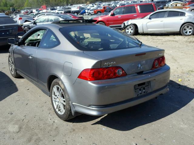 JH4DC54835S018511 - 2005 ACURA RSX SILVER photo 3