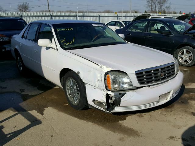 1G6KE54Y34U224047 - 2004 CADILLAC DEVILLE DH WHITE photo 1