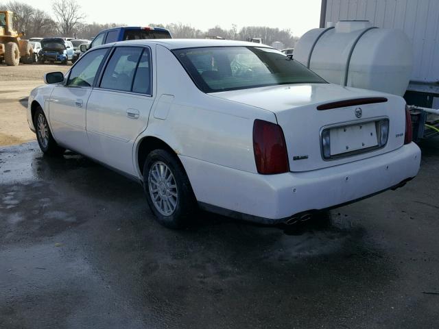 1G6KE54Y34U224047 - 2004 CADILLAC DEVILLE DH WHITE photo 3