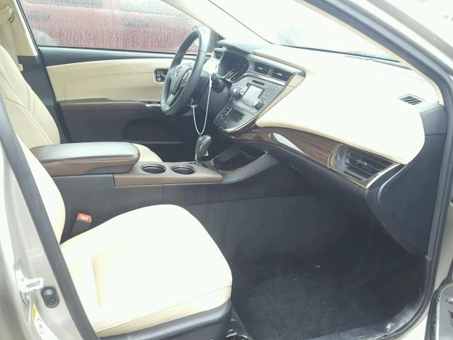 4T1BK1EB0EU129645 - 2014 TOYOTA AVALON BAS 米色 照片 5