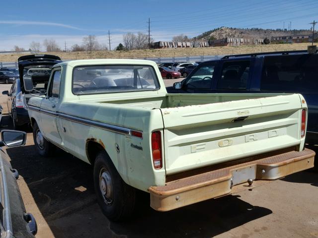 F25HKR69805 - 1973 FORD F 250 GREEN photo 3