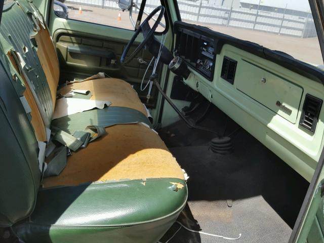 F25HKR69805 - 1973 FORD F 250 GREEN photo 5