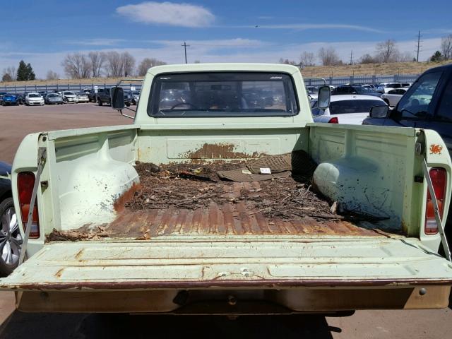 F25HKR69805 - 1973 FORD F 250 GREEN photo 6