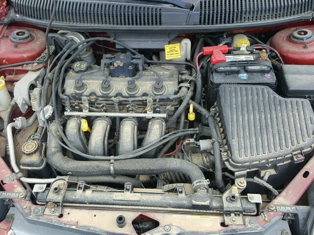 1B3ES56C95D278119 - 2005 DODGE NEON SXT RED photo 7