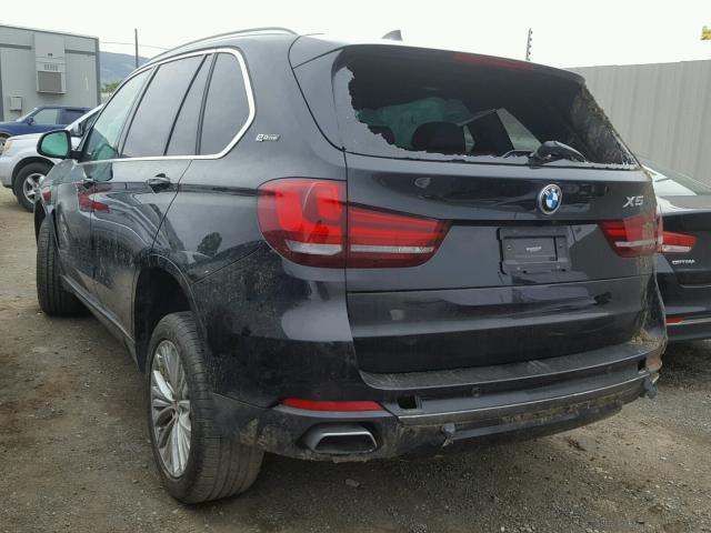 5UXKT0C3XH0V97013 - 2017 BMW X5 XDR40E BLACK photo 3