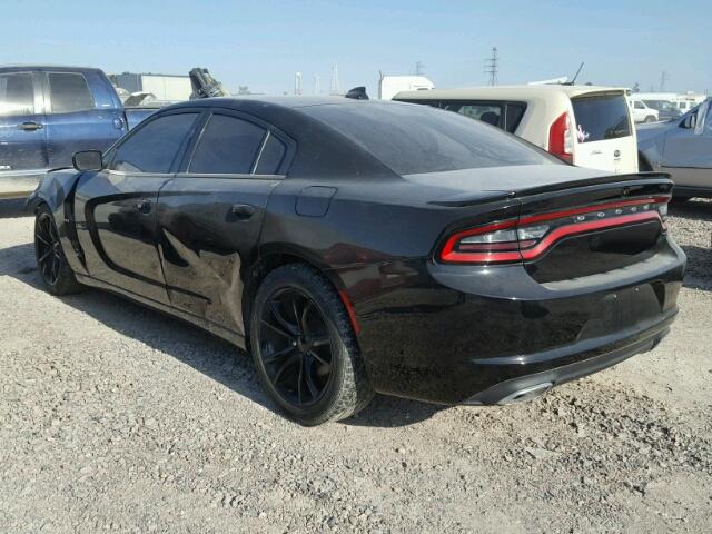 2C3CDXCT0FH827229 - 2015 DODGE CHARGER R/ BLACK photo 3