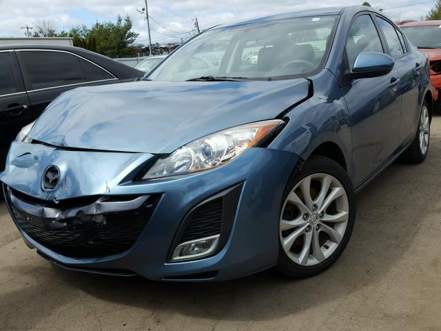 JM1BL1S65A1345558 - 2010 MAZDA 3 S BLUE photo 2