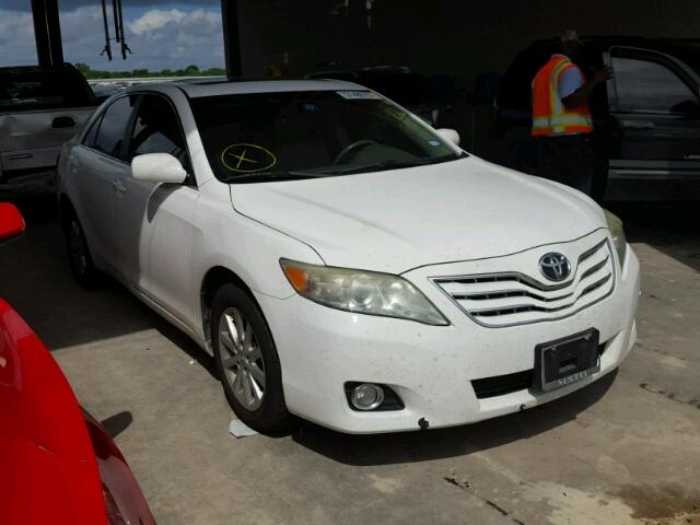 4T1BK3EK8AU608790 - 2010 TOYOTA CAMRY SE WHITE photo 1