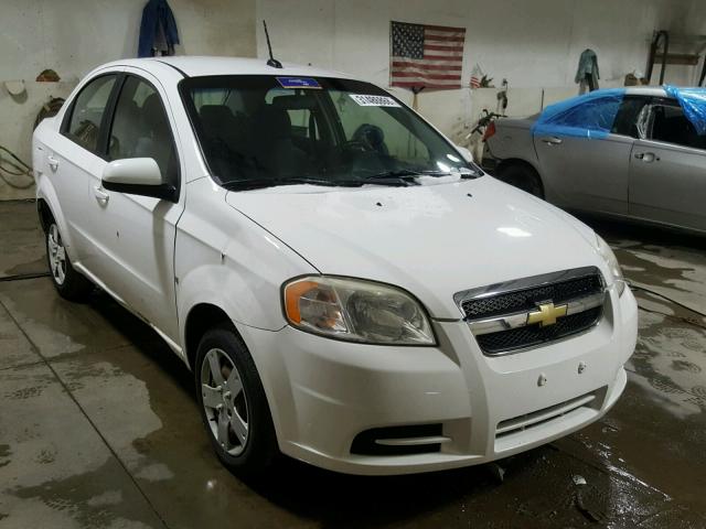 KL1TD56E39B609903 - 2009 CHEVROLET AVEO LS 白色 照片 1