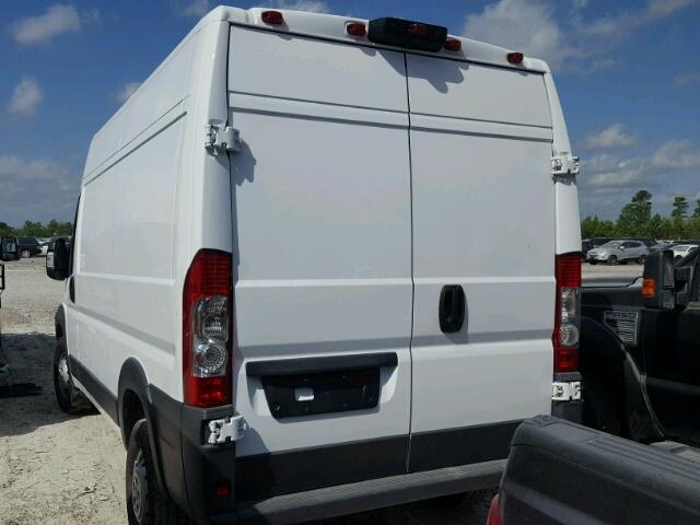 3C6TRVCG6JE112553 - 2018 RAM PROMASTER WHITE photo 3