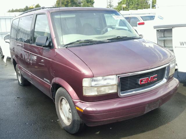 1GKDM19W6VB554839 - 1997 GMC SAFARI XT BURGUNDY photo 1