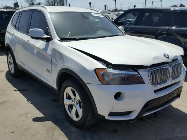 5UXWX5C53CL723076 - 2012 BMW X3 XDRIVE2 Biały zdjęcie 1