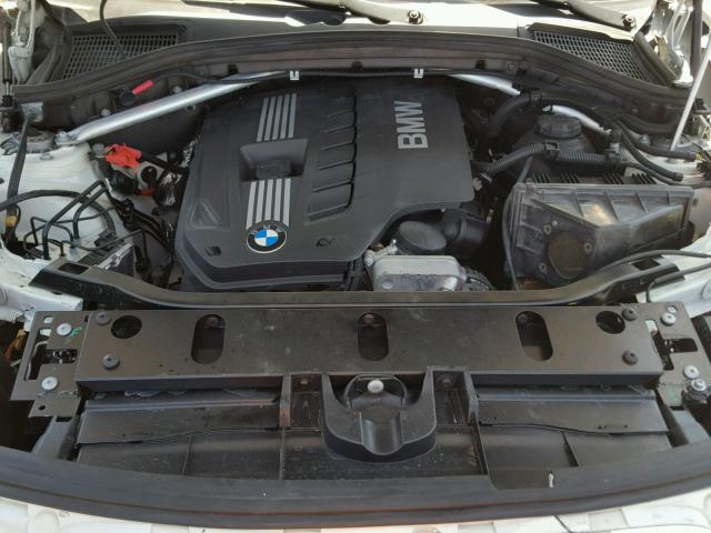 5UXWX5C53CL723076 - 2012 BMW X3 XDRIVE2 Biały zdjęcie 7