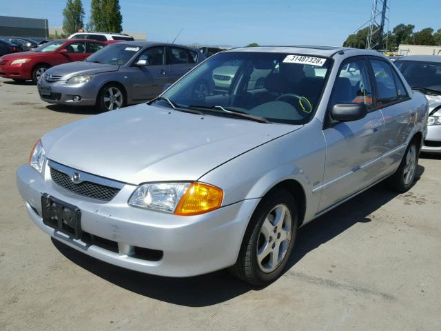 JM1BJ2236Y0256566 - 2000 MAZDA PROTEGE ES 银色 照片 2