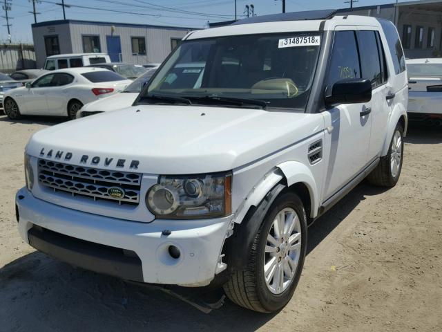 SALAK2D41BA550479 - 2011 LAND ROVER LR4 HSE LU WHITE photo 2