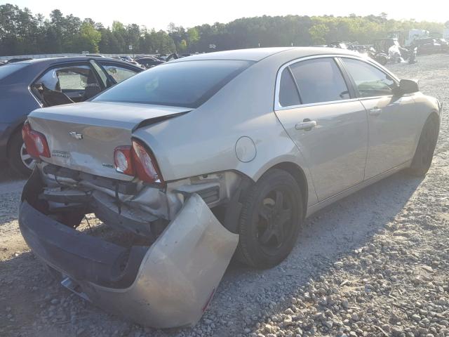 1G1ZC5E02AF255325 - 2010 CHEVROLET MALIBU 1LT TAN photo 4