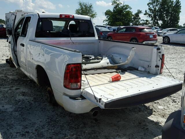 1C6RR6FT4ES278596 - 2014 RAM 1500 ST WHITE photo 3